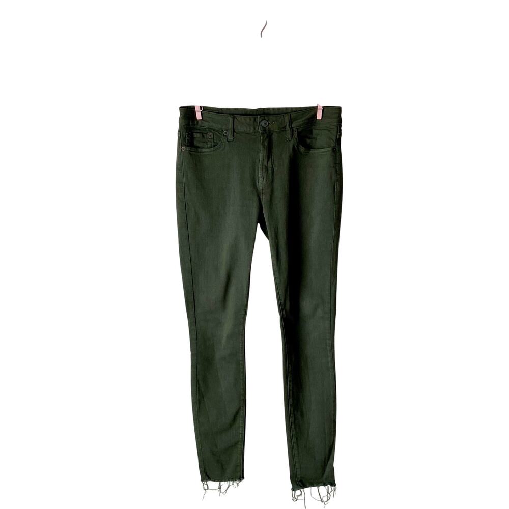 Jean Shop Heidi Green Skinny Jeans Size 29